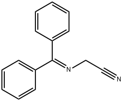 N-(Diphenylmethylene)aminoacetonitrile Structure