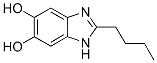 1H-Benzimidazole-5,6-diol, 2-butyl- (9CI) Structure