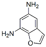 5,7-Benzofurandiamine(9CI) Structure