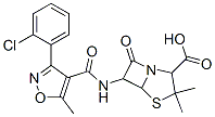 cloxacillin sodium Struktur