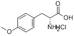 O-甲基-D-酪氨酸盐酸盐,70601-63-7,结构式