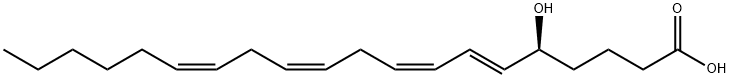 5(S)-HETE, 70608-72-9, 结构式