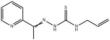 METHYL2-PYRIDYLKETONE4-ALLYL-3-THIOSEMICARBAZONE Struktur