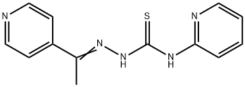 methyl 4-pyridylketone 4-[2-pyridyl]-3-thiosemicarbazone,70619-06-6,结构式