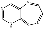 1H-Pyrimido[5,4-e][1,4]diazepine (9CI) Struktur