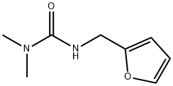 1,1-Dimethyl-3-furfurylurea,70628-26-1,结构式