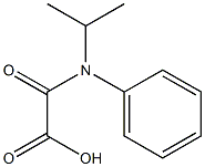 N-(1-METHYLETHYL)-N-(PHENYL)OXALAMIC ACID