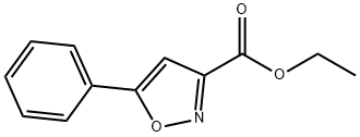 5-フェニル-3-イソオキサゾールカルボン酸エチル 化学構造式