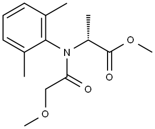 Metalaxyl-M Struktur