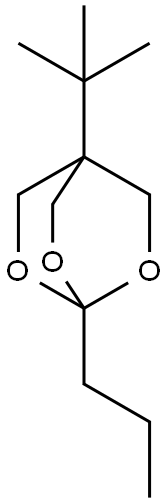 4-tert-butyl-1-propyl-2,6,7-trioxabicyclo[2.2.2]octane Struktur