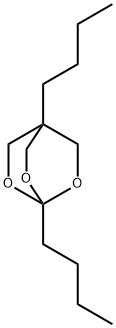 1,4-dibutyl-2,6,7-trioxabicyclo[2.2.2]octane 化学構造式