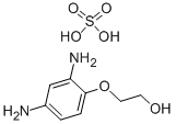 2,4-二氨基苯氧基乙醇硫酸盐,70643-20-8,结构式