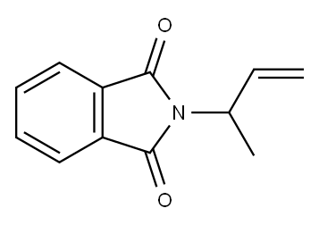 2-(but-3-en-2-yl)isoindoline-1,3-dione Structure