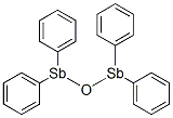 oxybis[diphenylstibine] Structure
