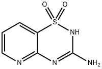 2H-Pyrido[2,3-e]-1,2,4-thiadiazin-3-amine,1,1-dioxide(9CI) 化学構造式