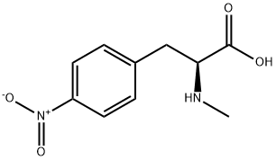 N-METHYL-4-NITRO-L-PHENYLALANINE, 70663-55-7, 结构式