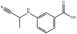 Benzoic acid, 3-[(1-cyanoethyl)amino]- (9CI)|