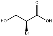 (S)-(-)-2-Bromo-3-hydroxypropanoicacid Structure