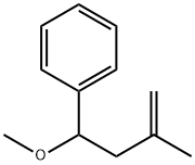 (1-METHOXY-3-METHYL-BUT-3-ENYL)-BENZENE 化学構造式