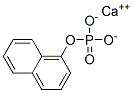 りん酸カルシウム1-ナフタレニル 化学構造式