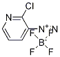 2-chloropyridine-3-diazonium tetrafluoroborate Structure