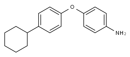 4-(4-cyclohexylphenoxy)aniline 结构式