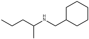 (シクロヘキシルメチル)(1-メチルブチル)アミン 化学構造式
