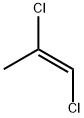 (E)-1,2-ジクロロ-1-プロペン 化学構造式