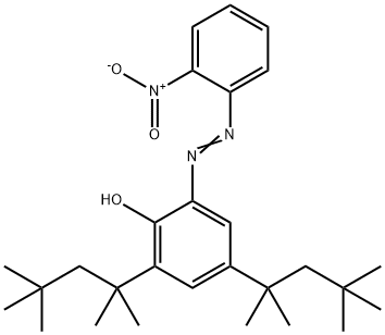 2-[(2-Nitrophenyl)azo]-4,6-bis(1,1,3,3-tetramethylbutyl)phenol|