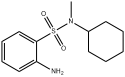 2-Amino-N-cyclohexyl-N-methylbenzenesulfonamide Structure