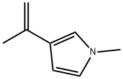 3-Isopropenyl-1-methyl-1H-pyrrole Structure