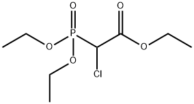 2-クロロ-2-ホスホノ酢酸トリエチル 化学構造式