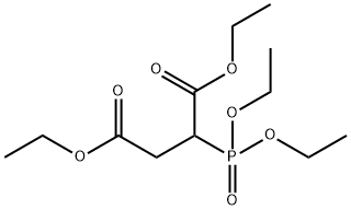 diethyl 2-diethoxyphosphorylbutanedioate Structure