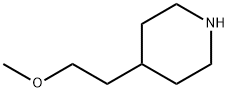 4-(2-メトキシエチル)ピペリジン 化学構造式