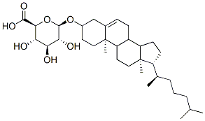 CHOLESTERYL B-D-GLUCURONIDE Structure