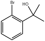 2-(2-ブロモフェニル)プロパン-2-オール 化学構造式
