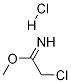 2-氯乙酰亚胺甲酯 盐酸盐, 70737-12-1, 结构式