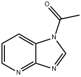 1H-Imidazo[4,5-b]pyridine, 1-acetyl- (9CI) Structure