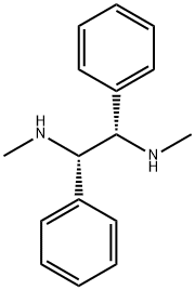 (1S,2S)-(-)-N,N'-DIMETHYL-1,2-DIPHENYL-1,2-ETHANE DIAMINE Structure