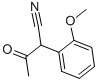 2-(2-methoxyphenyl)-3-oxobutyronitrile Structure