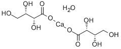 L-トレオン酸カルシウム 化学構造式