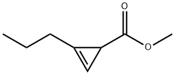 2-Cyclopropene-1-carboxylicacid,2-propyl-,methylester(9CI) 化学構造式