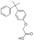 [4-(1-METHYL-1-PHENYLETHYL)PHENOXY]ACETIC ACID Struktur