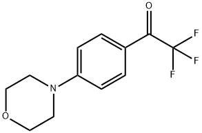 2,2,2-trifluoro-1-[4-(morpholin-4-yl)phenyl]ethan-1-one Structure