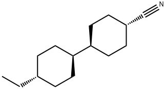 [trans(trans)]-4'-ethyl[1,1'-bicyclohexyl]-4-carbonitrile Structure