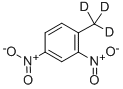 2,4-ジニトロトルエン-Α,Α,Α-D3 化学構造式