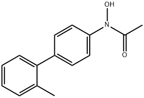 N-(2'-Methylbiphenyl-4-yl)acetohydroxamic acid Structure