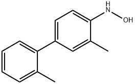 N-hydroxy-3,2'-dimethyl-4-aminobiphenyl Struktur