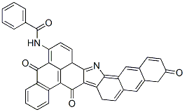 N-[(5,13,17,18-Tetrahydro-5,13,18-trioxoanthra[1,9-ab]naphtho[2,3-i]carbazol)-6-yl]benzamide|