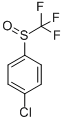 1-氯-4-((三氟甲基)亚磺酰基)苯 结构式